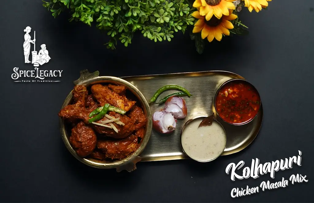 Kolhapuri Chicken Masala Mix - SpiceLegacy